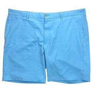 Peter Millar Mens Salem Performance Sky Blue Golf Shorts Size 42